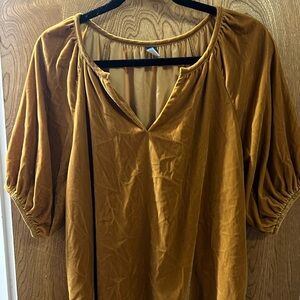 Old Navy Orange Blouse